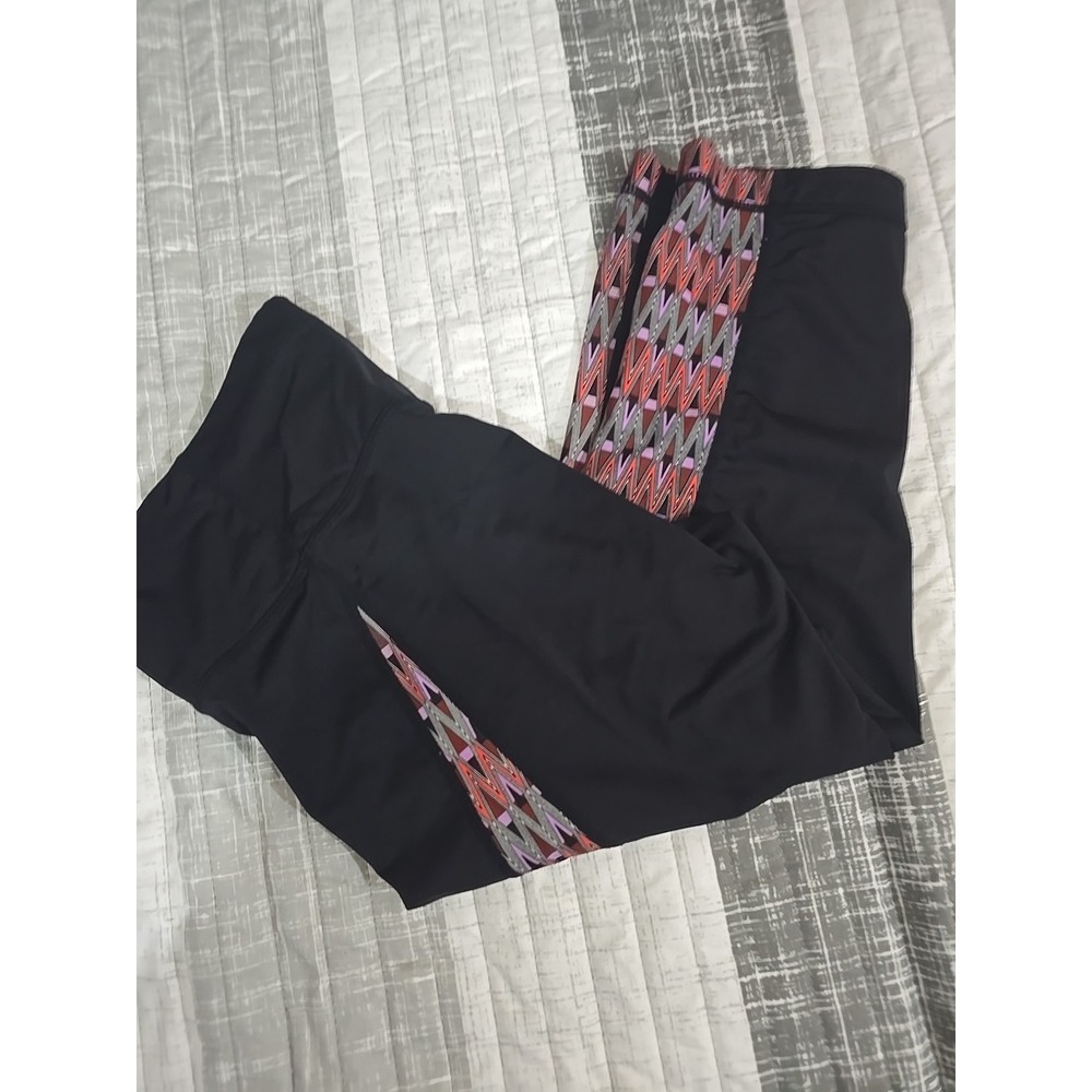 Athleta Leggings Crop Capri Black Athletic Yoga Pants Womens Medium